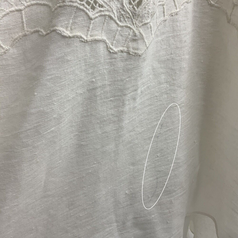 Free People Kimono Cool Nights Cutwork Embroidered Cardigan Jacket M - Picture 5 of 9